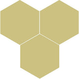 Mission Brun Chamois 8" Hexagon Encaustic Cement Tile - Avente Tile