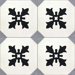 Mission Cadiz Classic 6"x6" Encaustic Cement Tile - Avente Tile