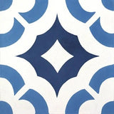 Mission Calista Blue 8"x8" Encaustic Cement Tile - Avente Tile