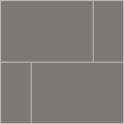 Mission Charcoal 8"x12" Encaustic Cement Tile - Avente Tile
