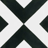 Mission Checkered Classic 8"x8" Encaustic Cement Tile - Avente Tile