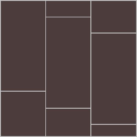 Mission Chocolat Asia 6"x12" Encaustic Cement Tile - Avente Tile