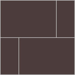 Mission Chocolat Asia 8"x12" Encaustic Cement Tile - Avente Tile