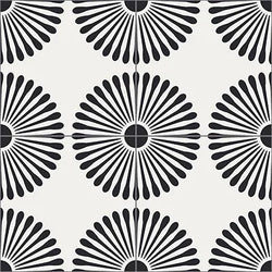 Mission Daisy Classic 8"x8" Encaustic Cement Tile - Avente Tile