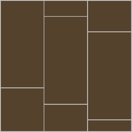 Mission Dark Brown 6"x12" Encaustic Cement Tile - Avente Tile
