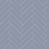 Mission French Blue 2"x8" Encaustic Cement Tile - Avente Tile
