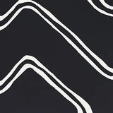 Mission Frequency Black 8"x8" Encaustic Cement Tile - Avente Tile