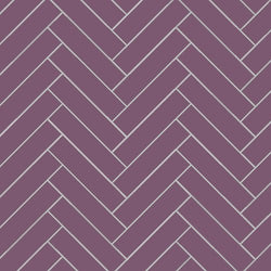 Mission Grape 2"x8" Encaustic Cement Tile - Avente Tile