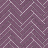 Mission Grape 2"x8" Encaustic Cement Tile - Avente Tile