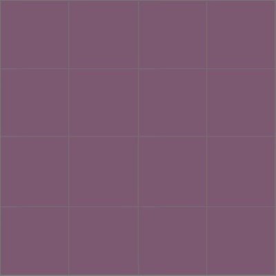 Mission Grape 4"x4" Encaustic Cement Tile - Avente Tile