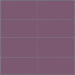 Mission Grape 4"x8" Encaustic Cement Tile - Avente Tile
