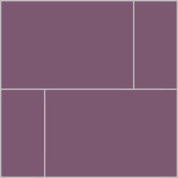Mission Grape 8"x12" Encaustic Cement Tile - Avente Tile