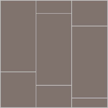 Mission Graphite 6"x12" Encaustic Cement Tile - Avente Tile