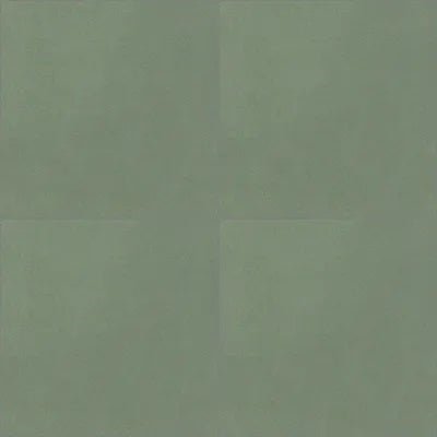 Mission Green 12"x12" Encaustic Cement Tile - Avente Tile