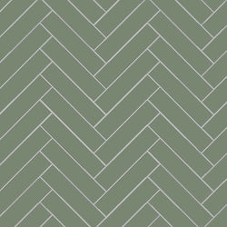 Mission Green 2"x8" Encaustic Cement Tile - Avente Tile