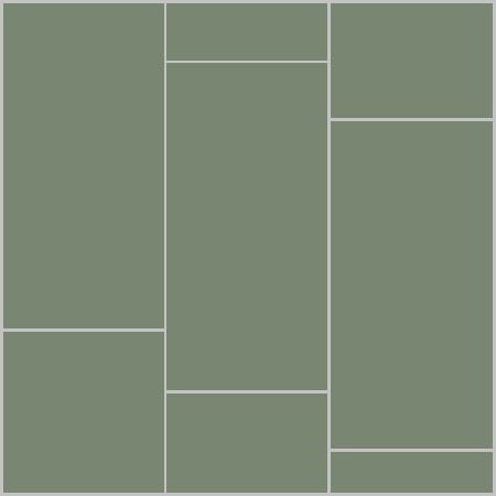 Mission Green 6"x12" Encaustic Cement Tile - Avente Tile
