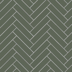 Mission Green Asia 2"x8" Encaustic Cement Tile - Avente Tile