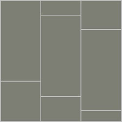Mission Green Forest 6"x12" Encaustic Cement Tile - Avente Tile