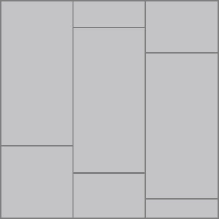 Mission Gris Mexico 6"x12" Encaustic Cement Tile - Avente Tile