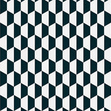 Mission Half - and - Half Black and White 8" Hexagon Cement Tile - Avente Tile