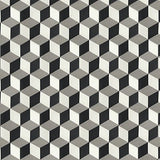 Mission Harlequin Classic 8" Hexagon Cement Tile - Avente Tile