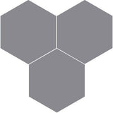 Mission Heather 8" Hexagon Encaustic Cement Tile - Avente Tile