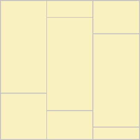 Mission Jaune Clair 6"x12" Encaustic Cement Tile - Avente Tile
