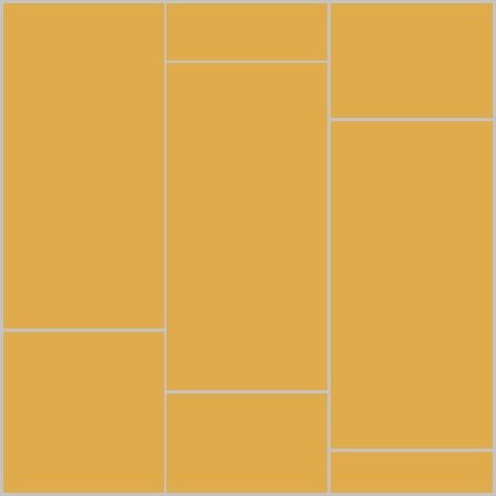 Mission Jaune Fonce 6"x12" Encaustic Cement Tile - Avente Tile