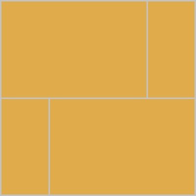 Mission Jaune Fonce 8"x12" Encaustic Cement Tile - Avente Tile