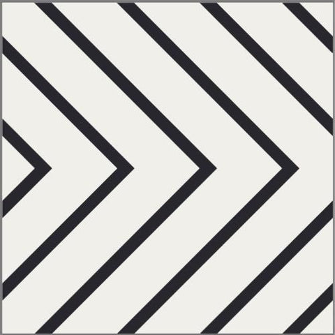 Mission Maze 01 8"x8" Encaustic Cement Tile - Avente Tile