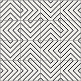 Mission Maze 01 8"x8" Encaustic Cement Tile - Avente Tile