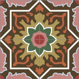 Mission Melilla Real 8"x8" Encaustic Cement Tile - Avente Tile