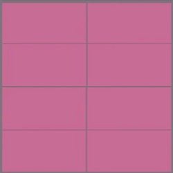 Mission Mexican Rose 4"x8" Encaustic Cement Tile - Avente Tile