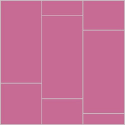 Mission Mexican Rose 6"x12" Encaustic Cement Tile - Avente Tile