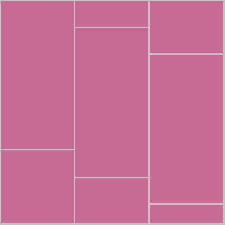 Mission Mexican Rose 6"x12" Encaustic Cement Tile - Avente Tile