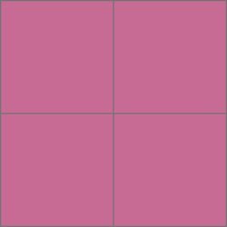 Mission Mexican Rose 8"x8" Encaustic Cement Tile - Avente Tile