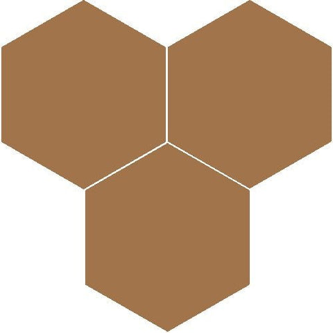 Mission Mohave 8" Hexagon Encaustic Cement Tile - Avente Tile