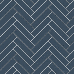 Mission Navy 2"x8" Encaustic Cement Tile - Avente Tile