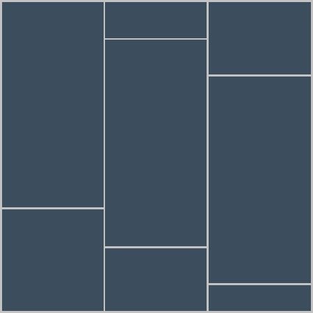 Mission Navy 6"x12" Encaustic Cement Tile - Avente Tile
