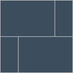 Mission Navy 8"x12" Encaustic Cement Tile - Avente Tile