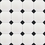 Mission Octagon Pattern Classic 8"x8" Encaustic Cement Tile - Avente Tile