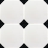 Mission Octagon Pattern Classic 8"x8" Encaustic Cement Tile - Avente Tile