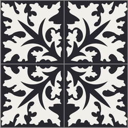 Mission Palma Classic 8"x8" Encaustic Cement Tile - Avente Tile