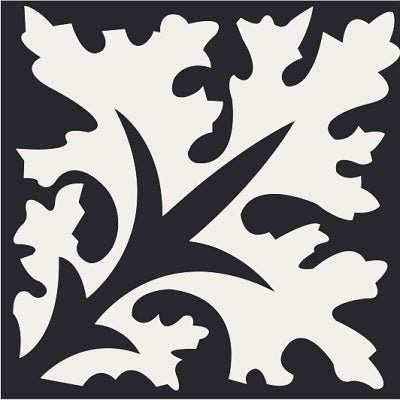 Mission Palma Classic 8"x8" Encaustic Cement Tile - Avente Tile