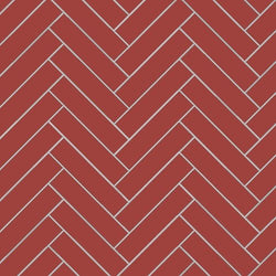 Mission Rojo Palo Alto 2"x8" Encaustic Cement Tile - Avente Tile