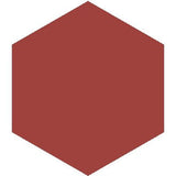 Mission Rojo Palo Alto 8" Hexagon Encaustic Cement Tile - Avente Tile