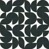 Mission Rolling Black 8"x8" Encaustic Cement Tile - Avente Tile