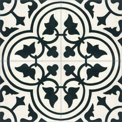 Mission Roseton C 8"x8" Encaustic Cement Tile - Avente Tile