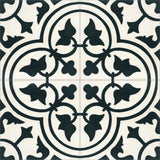 Mission Roseton C 8"x8" Encaustic Cement Tile - Avente Tile