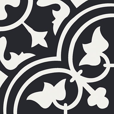 Mission Roseton D 8"x8" Encaustic Cement Tile - Avente Tile